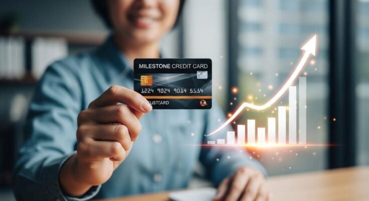 milestone credit card