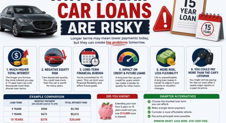 Why 15 Year Car Loans are Risky