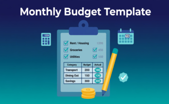 Simple Monthly Budget Template for Beginners (2026)