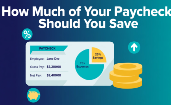 How Much of Your Paycheck Should You Save? (2026)