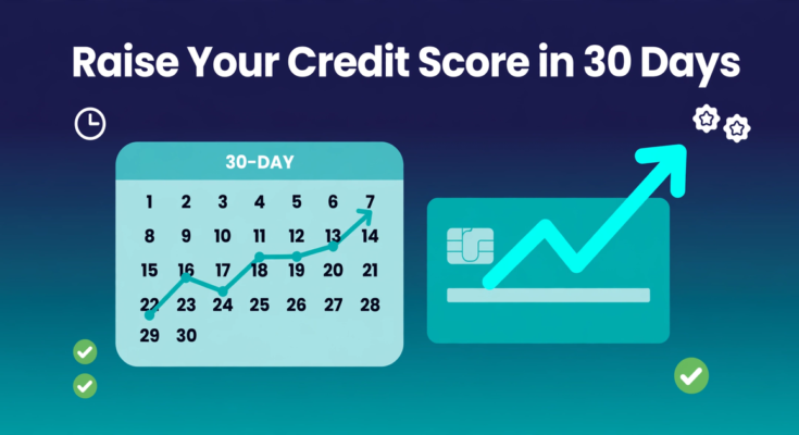How to Raise Your Credit Score in 30 Days (2026)