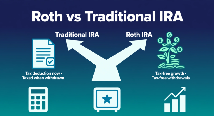 Roth IRA vs Traditional IRA for Beginners (2026)