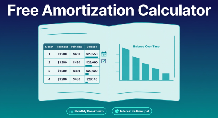 free amortization calculator